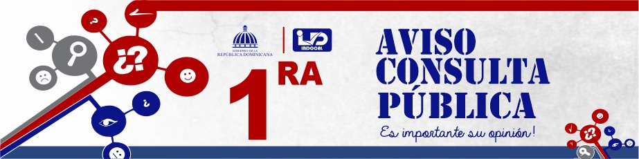 Primera Consulta Pública (Banner Interno)